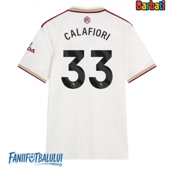 Arsenal Riccardo Calafiori #33 Tricou Fotbal Replică 2025-26 Barbati Treilea